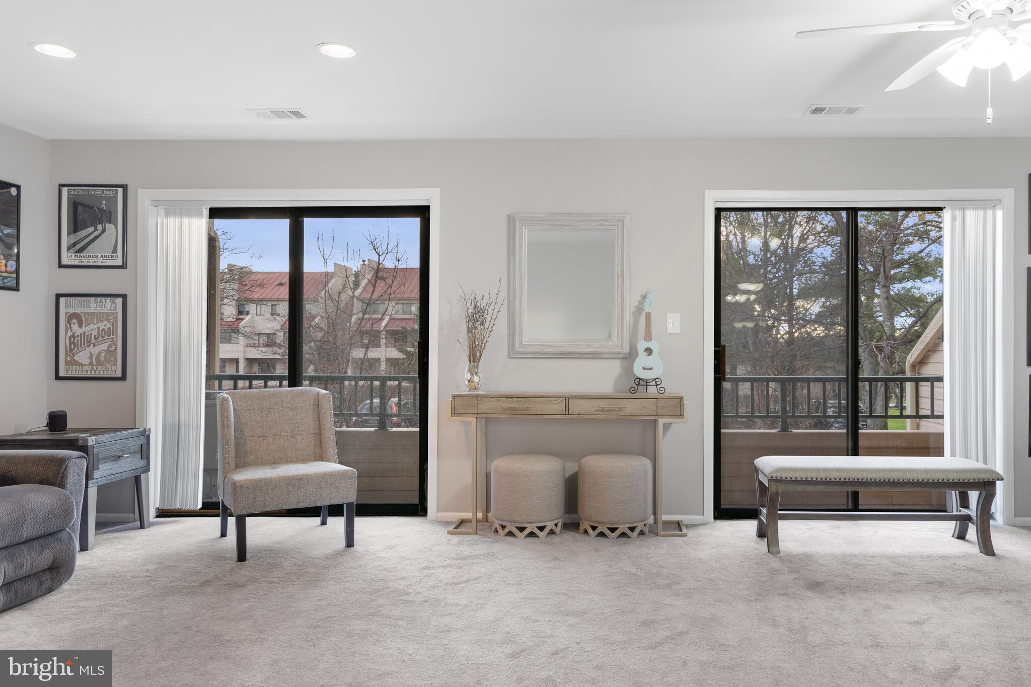 8019 Valley Manor Road, Unit 2B Owings Mills, MD 21117 - Photo 4 of 29 Bright and Airy Living Room