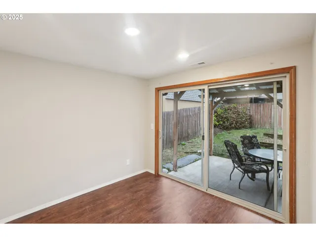 a view of empty room