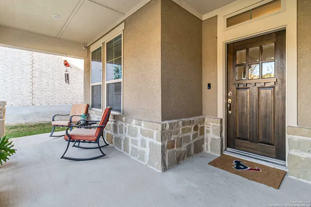 a room with furniture and windows