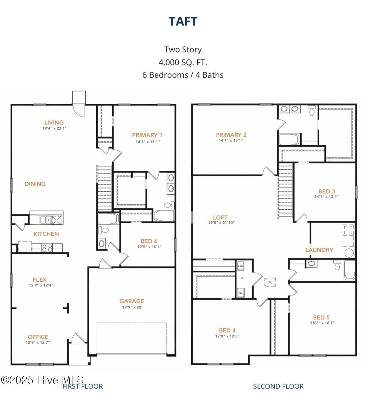 780 Rivers Edge Parkway Roanoke Rapids, NC 27870 - Photo 7 of 7 Floor Plan