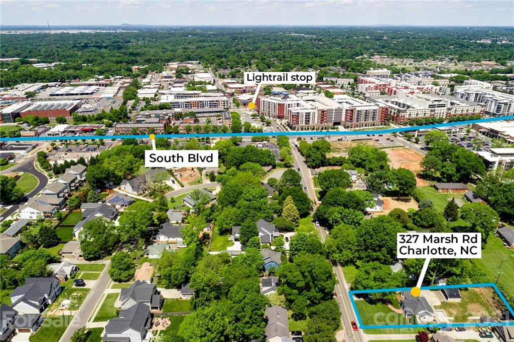 327 Marsh Road Charlotte, NC 28209 - Photo 47 of 48 a view of a city