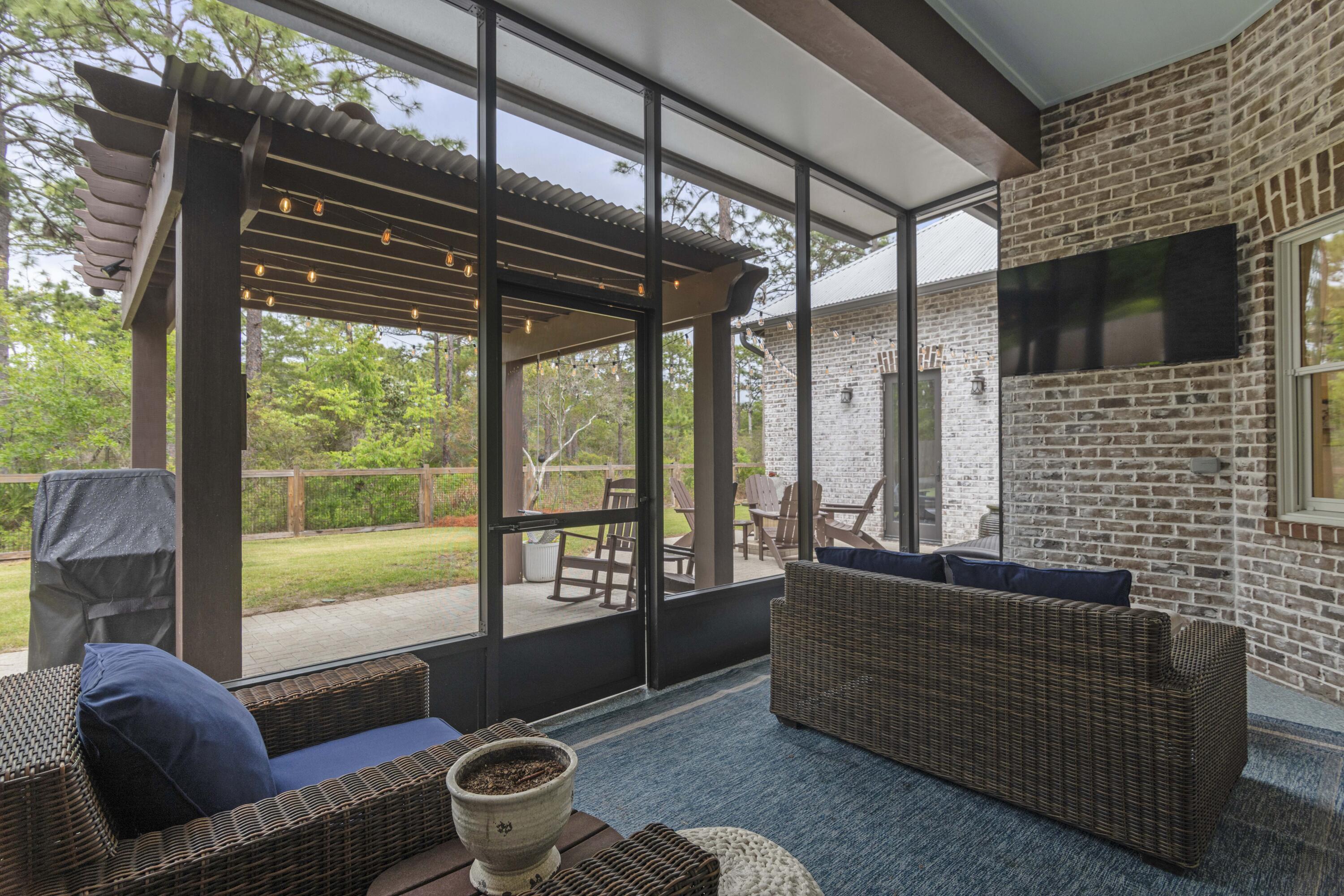 151 Botany Boulevard Santa Rosa Beach, FL 32459 - Photo 7 of 48 Screened Patio