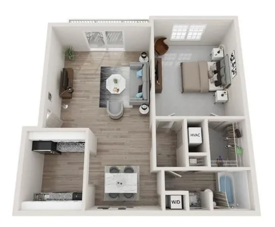 $1,195 | 5000 North Lincoln Trace Avenue, Unit 1705, Smyrna, GA 30080