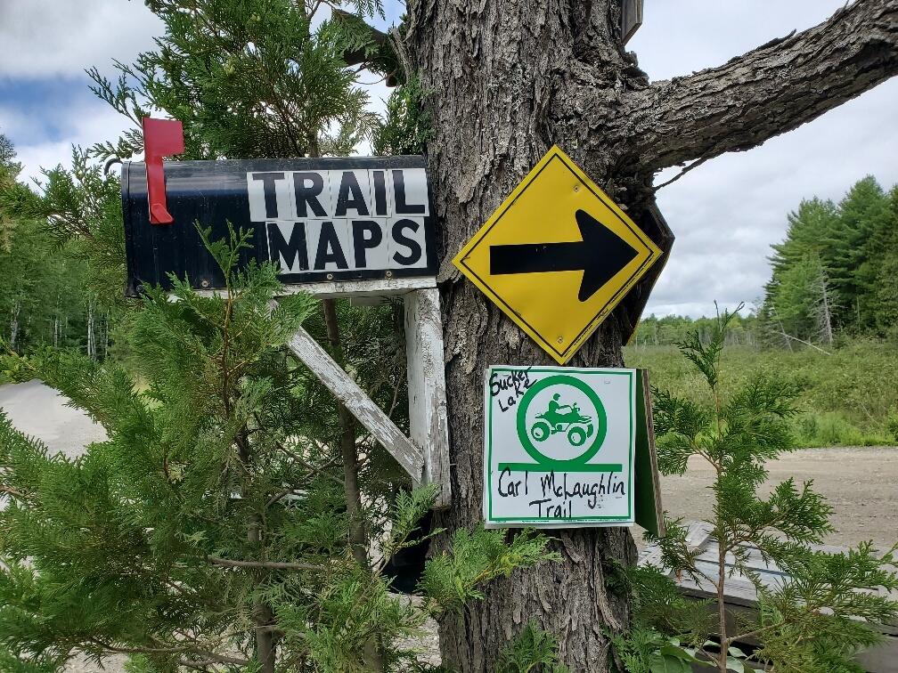 Map18-lot27 Sandy Beach Road Danforth, ME 04424 - Photo 24 of 28 at Boulder Rd intersection