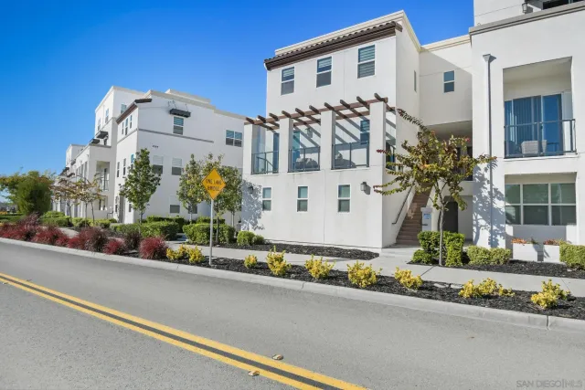 front view of a house with a street