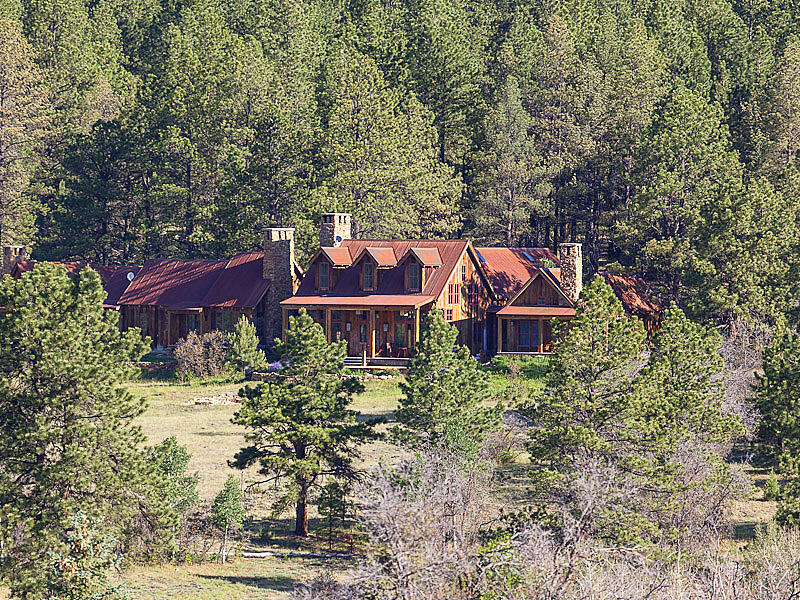 484 Gutshall Lane Placerville, CO 81430 - Photo 24 of 32 front view of a house with a yard