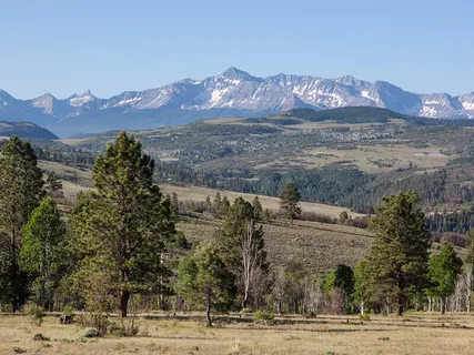 a view of a sky from a house