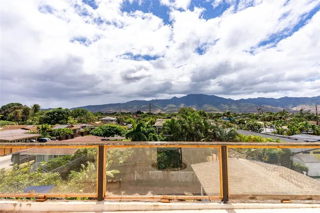 a view of a city street