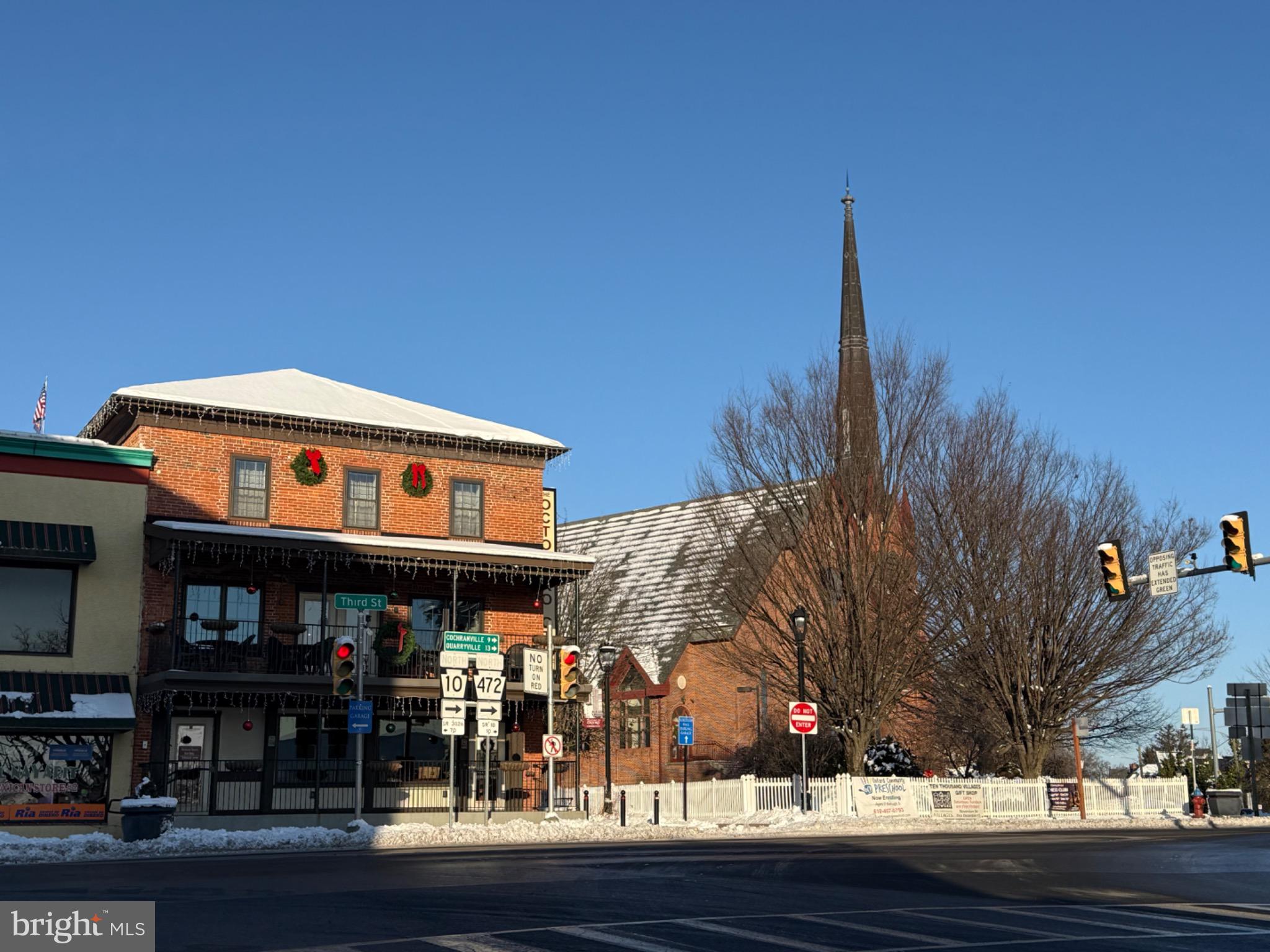 2 South 3rd Street, Unit 1 Oxford, PA 19363 - Photo 14 of 14 a front view of a building with street view