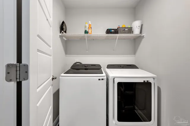 a view of washer and dryer
