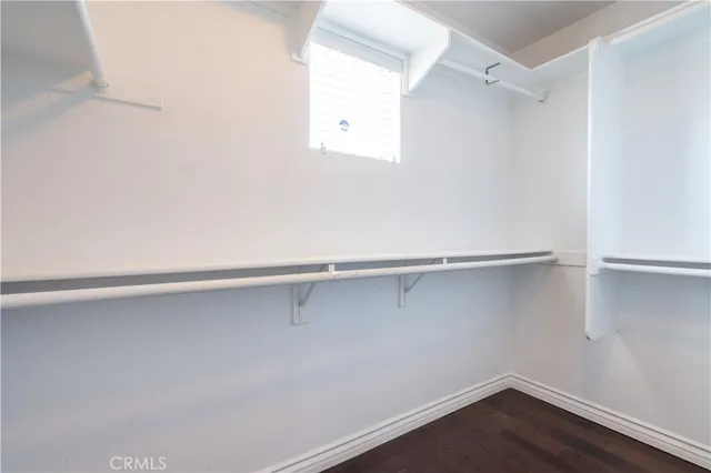 a close up view of racks on the wall