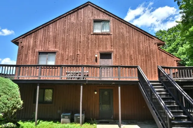 a front view of a house with balcony