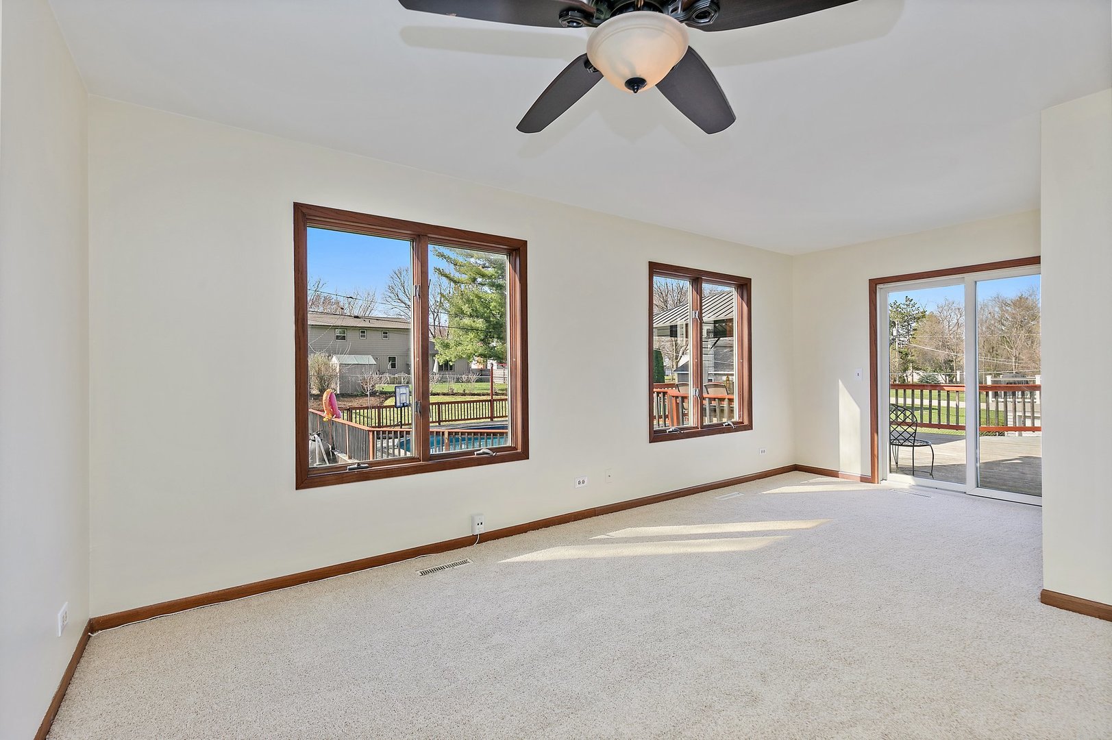 121 Ann Street Cary, IL 60013 - Photo 13 of 30 a view of an empty room with a window