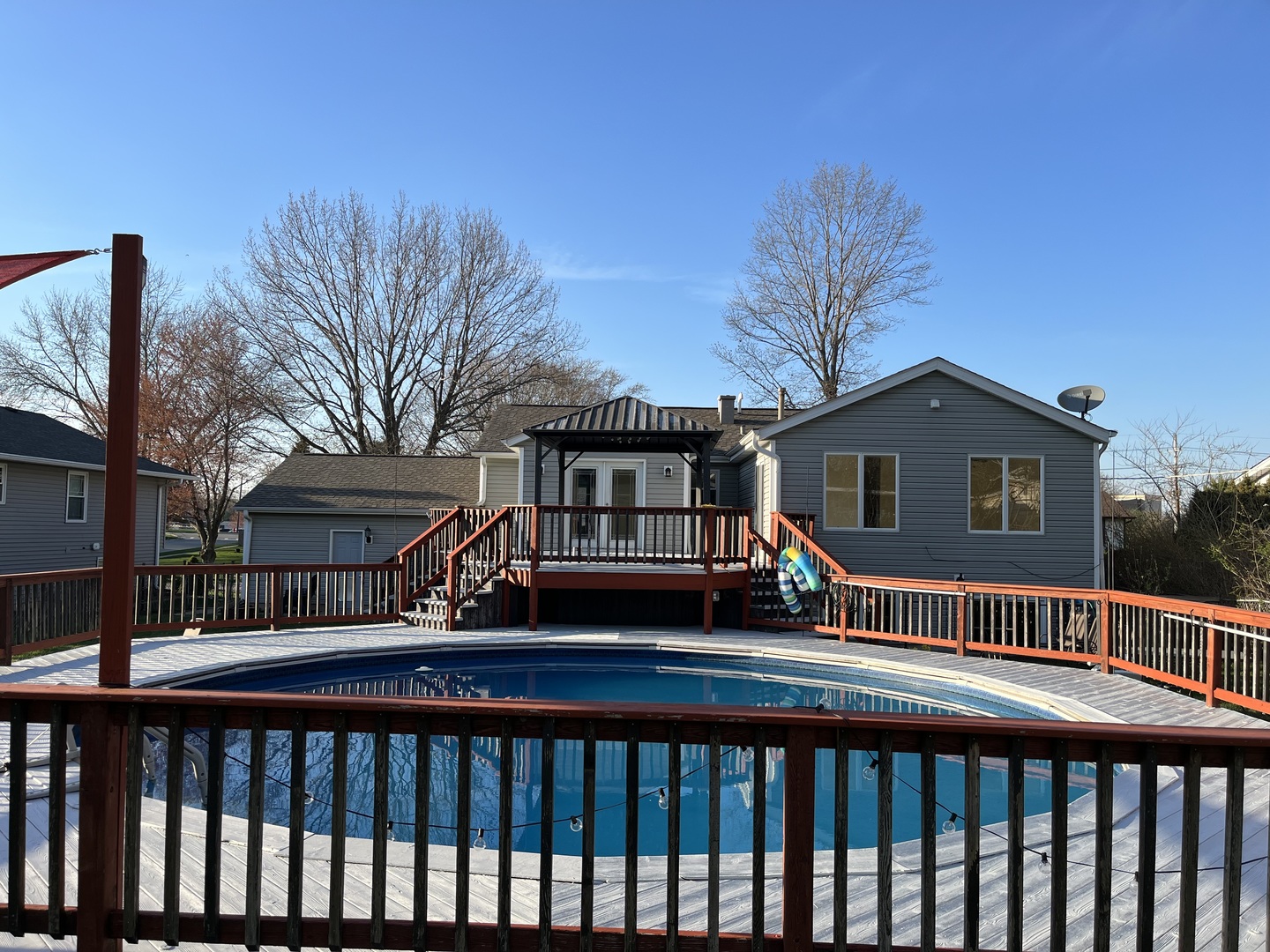 121 Ann Street Cary, IL 60013 - Photo 29 of 30 a balcony view with a seating space