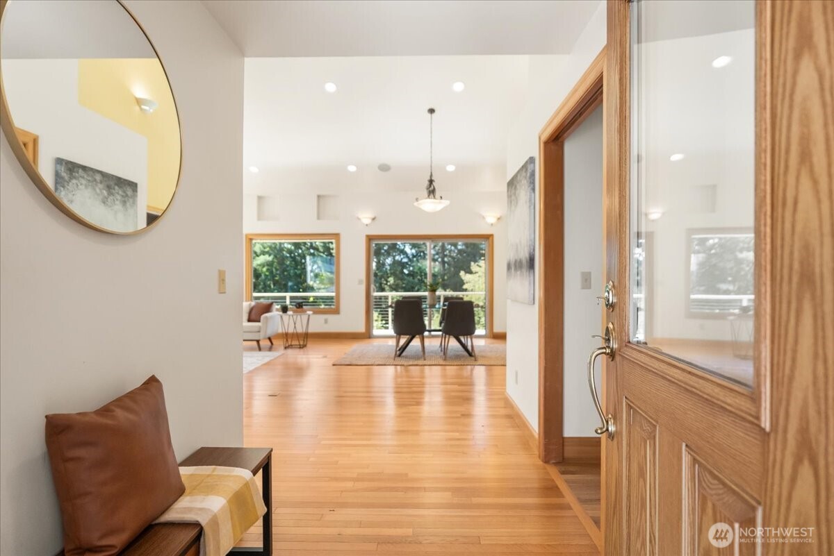8707 45th Street West Tacoma, WA 98466 - Photo 4 of 39 a view of a living room and a large window