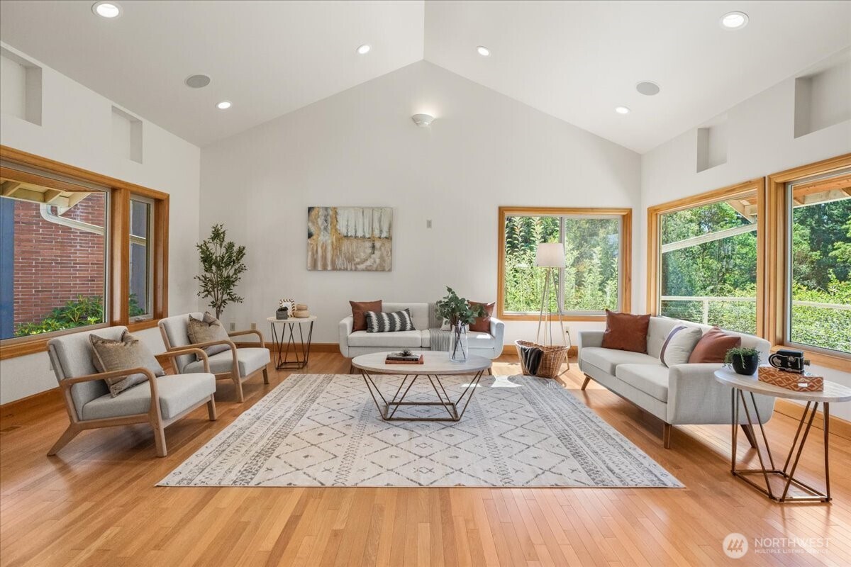 8707 45th Street West Tacoma, WA 98466 - Photo 5 of 39 a living room with furniture and a large window