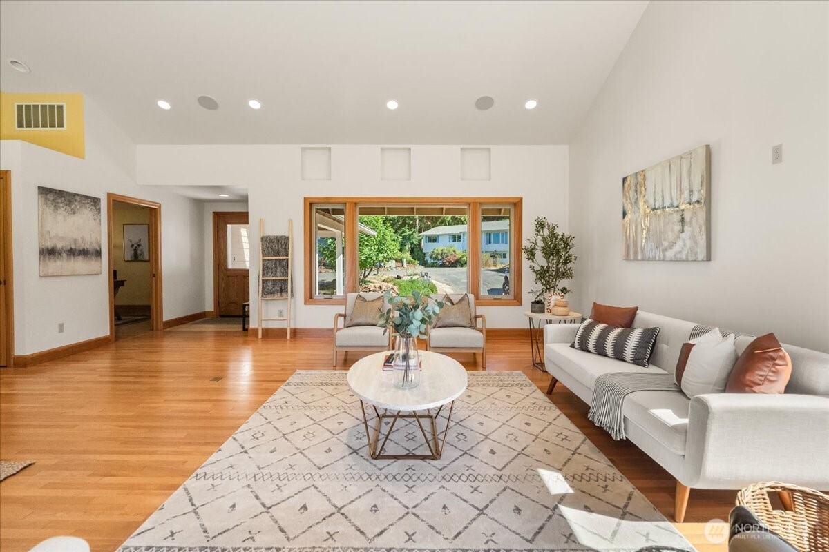 8707 45th Street West Tacoma, WA 98466 - Photo 6 of 39 a living room with furniture and a large window