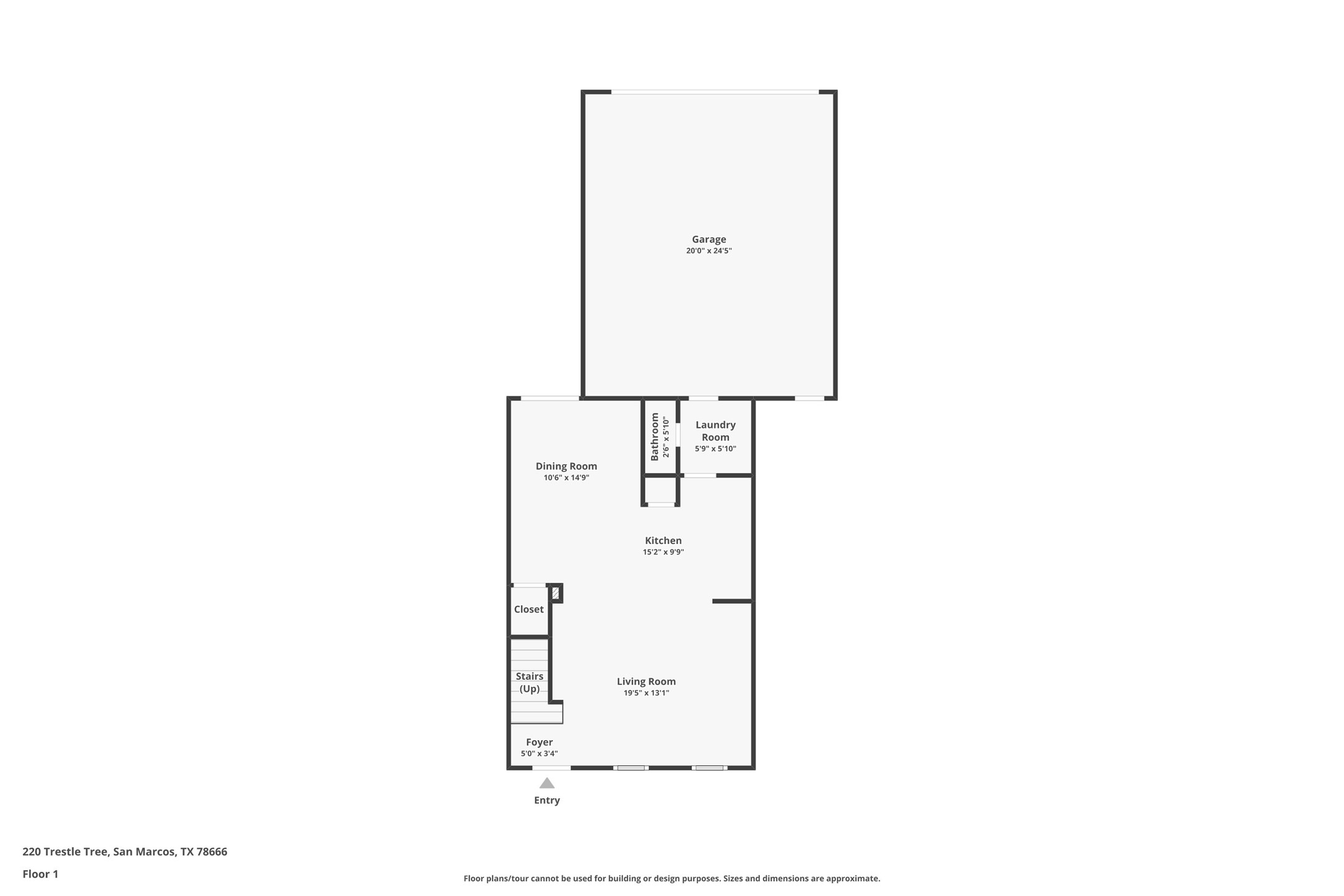 220 Trestle Tree San Marcos, TX 78666 - Photo 26 of 28 View of property floor plan