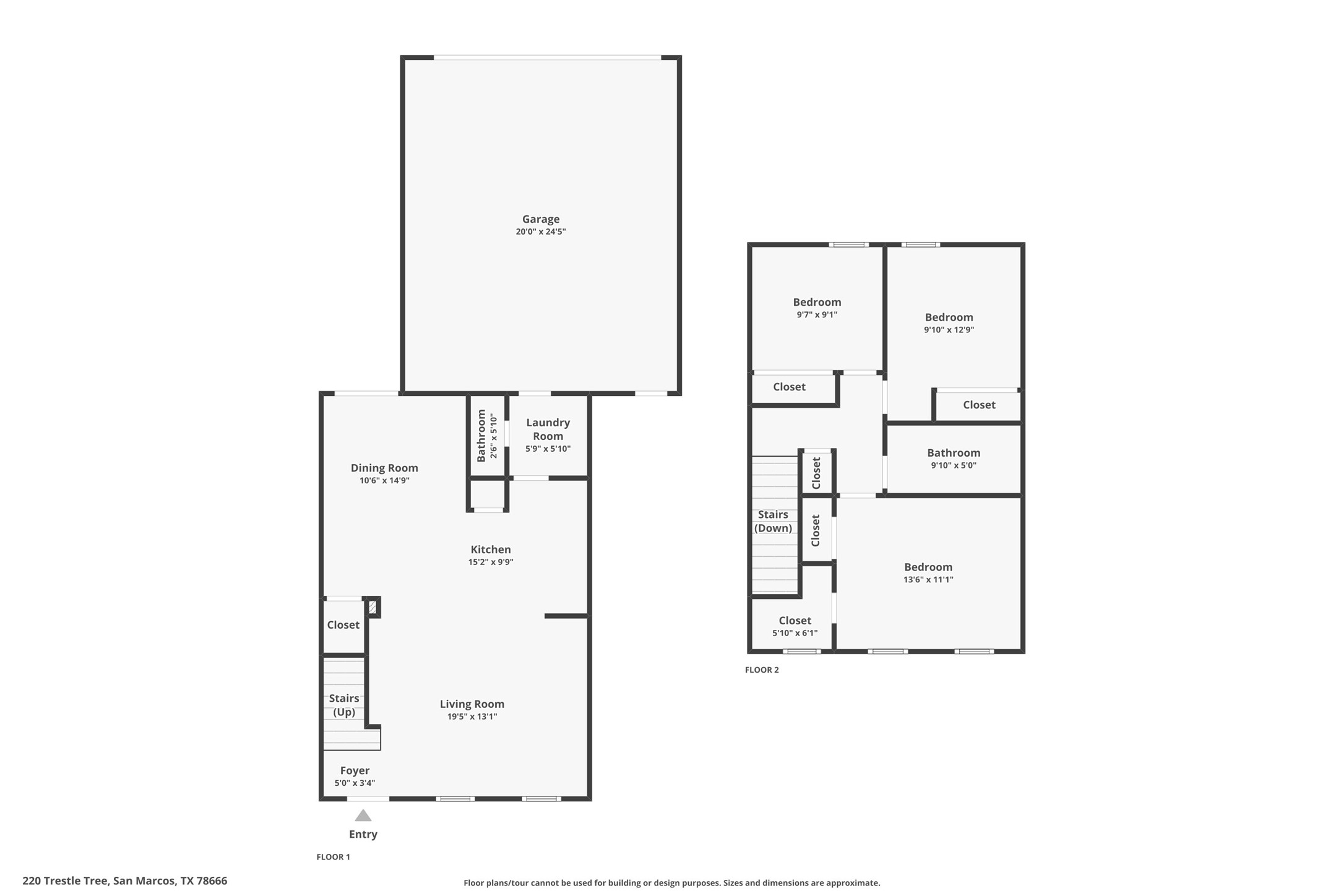 220 Trestle Tree San Marcos, TX 78666 - Photo 28 of 28 View of property floor plan