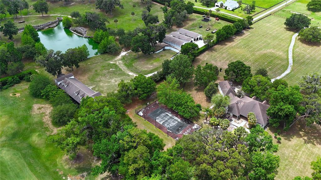 500 Southeast 69th Place Ocala, FL 34480 - Photo 2 of 46 an aerial view of residential house with outdoor space and swimming pool