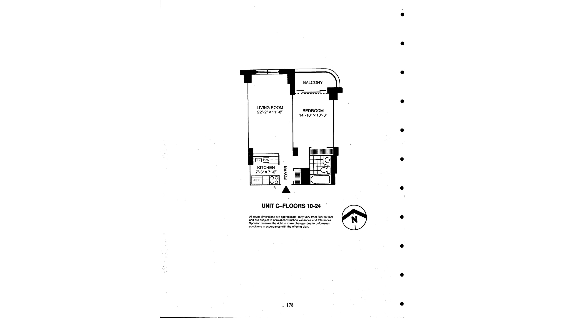 380 Rector Place, Unit 15C Manhattan, NY 10280 - Photo 6 of 6 a bathroom with a sink and a mirror