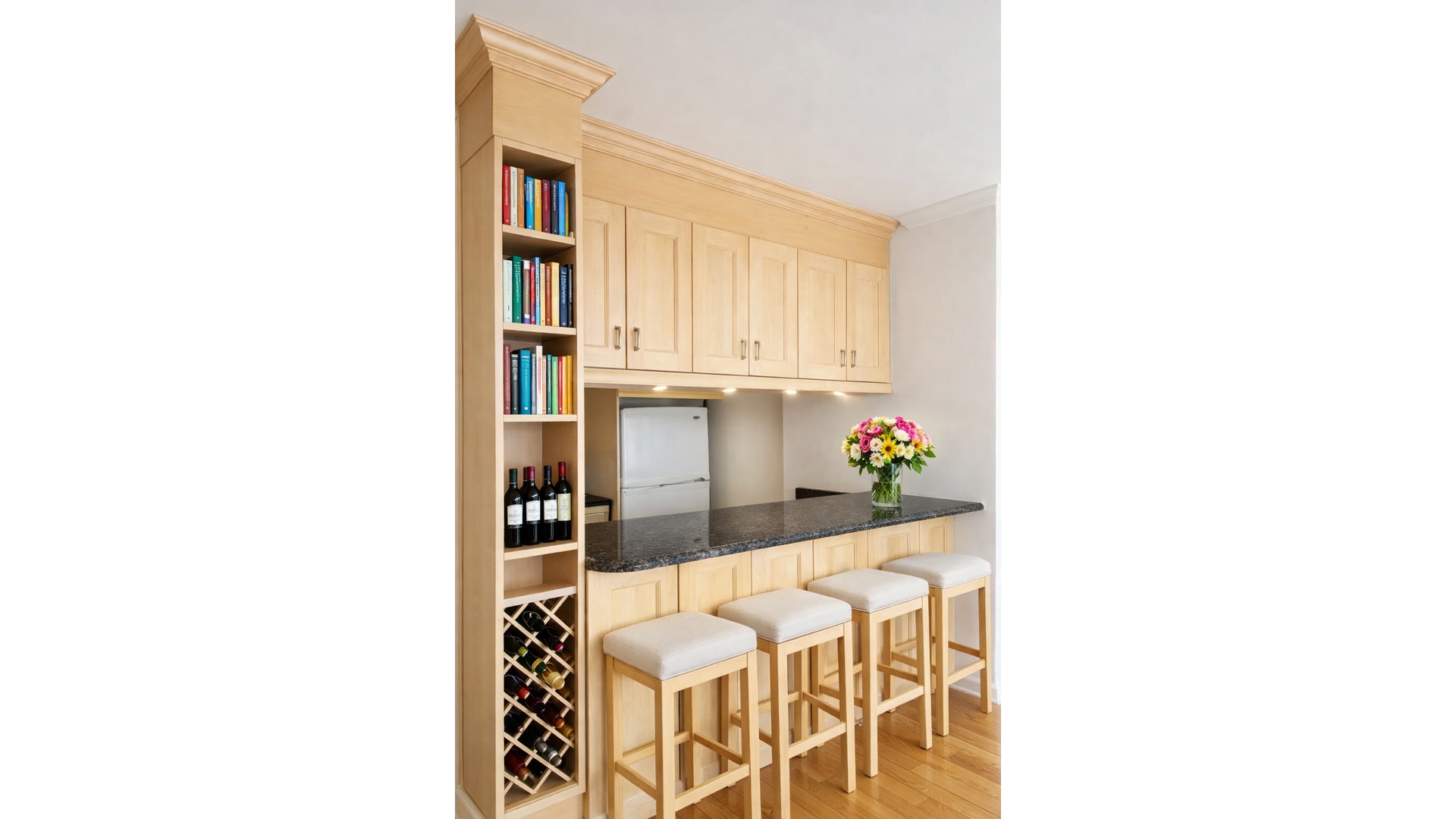380 Rector Place, Unit 15C Manhattan, NY 10280 - Photo 3 of 6 a kitchen with a sink and cabinets