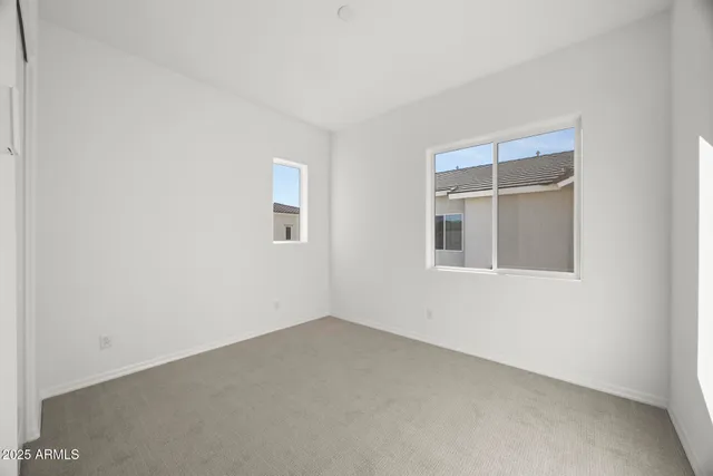 an empty room with a empty space