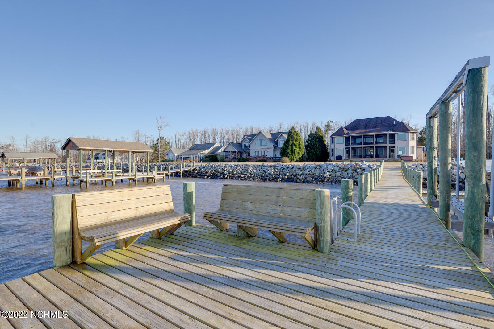 515 Summerby Road Roper, NC 27970 - Photo 55 of 69 49. Dock View toward House 2