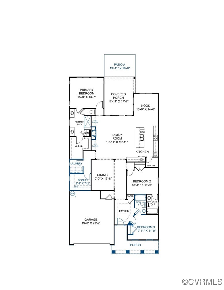 1825 Outrigger Drive Chester, VA 23836 - Photo 2 of 2 a picture of a bench in a building