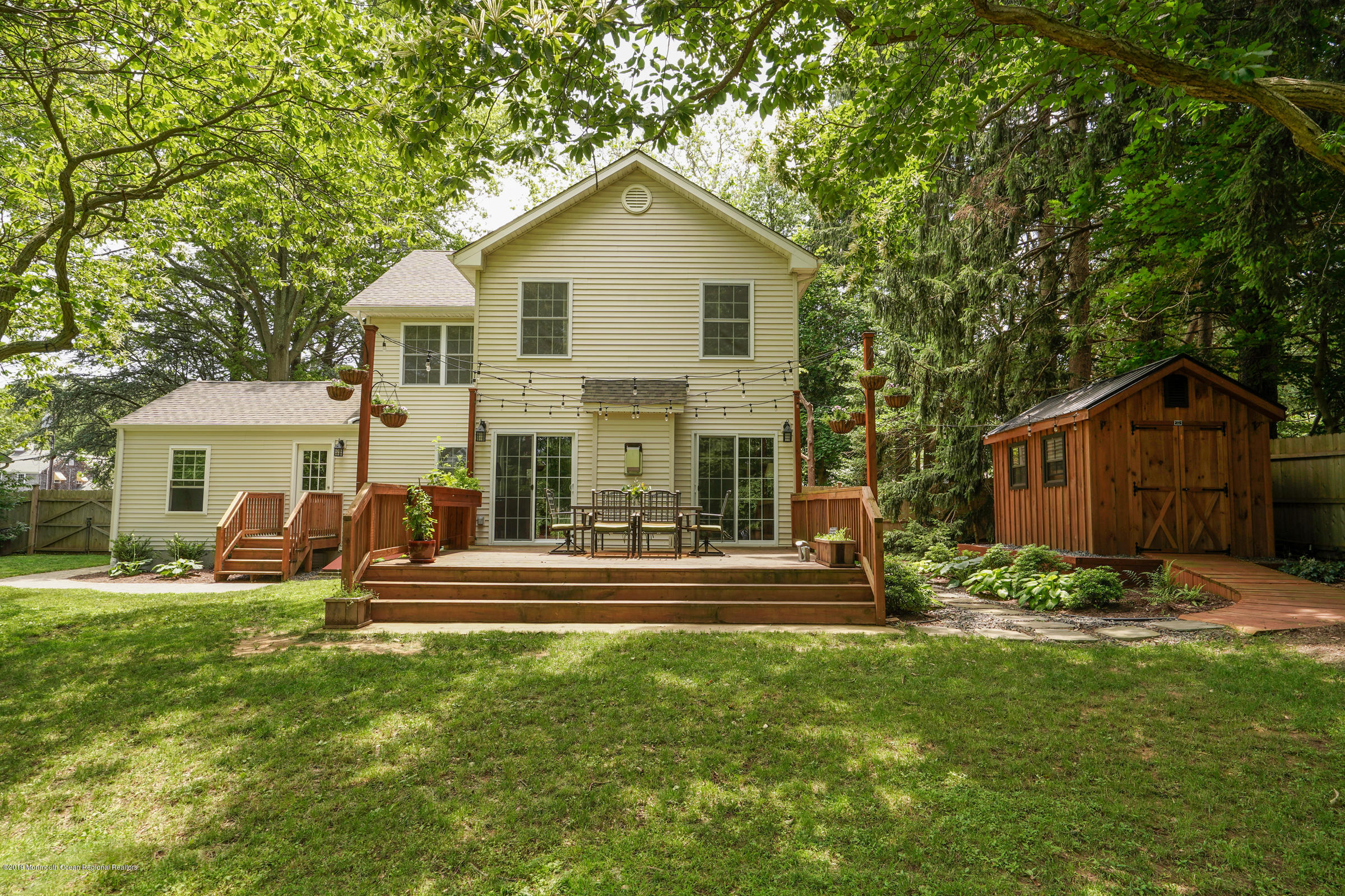 143 Little Silver Point Road Little Silver, NJ 07739 - Photo 27 of 37 Backview of House