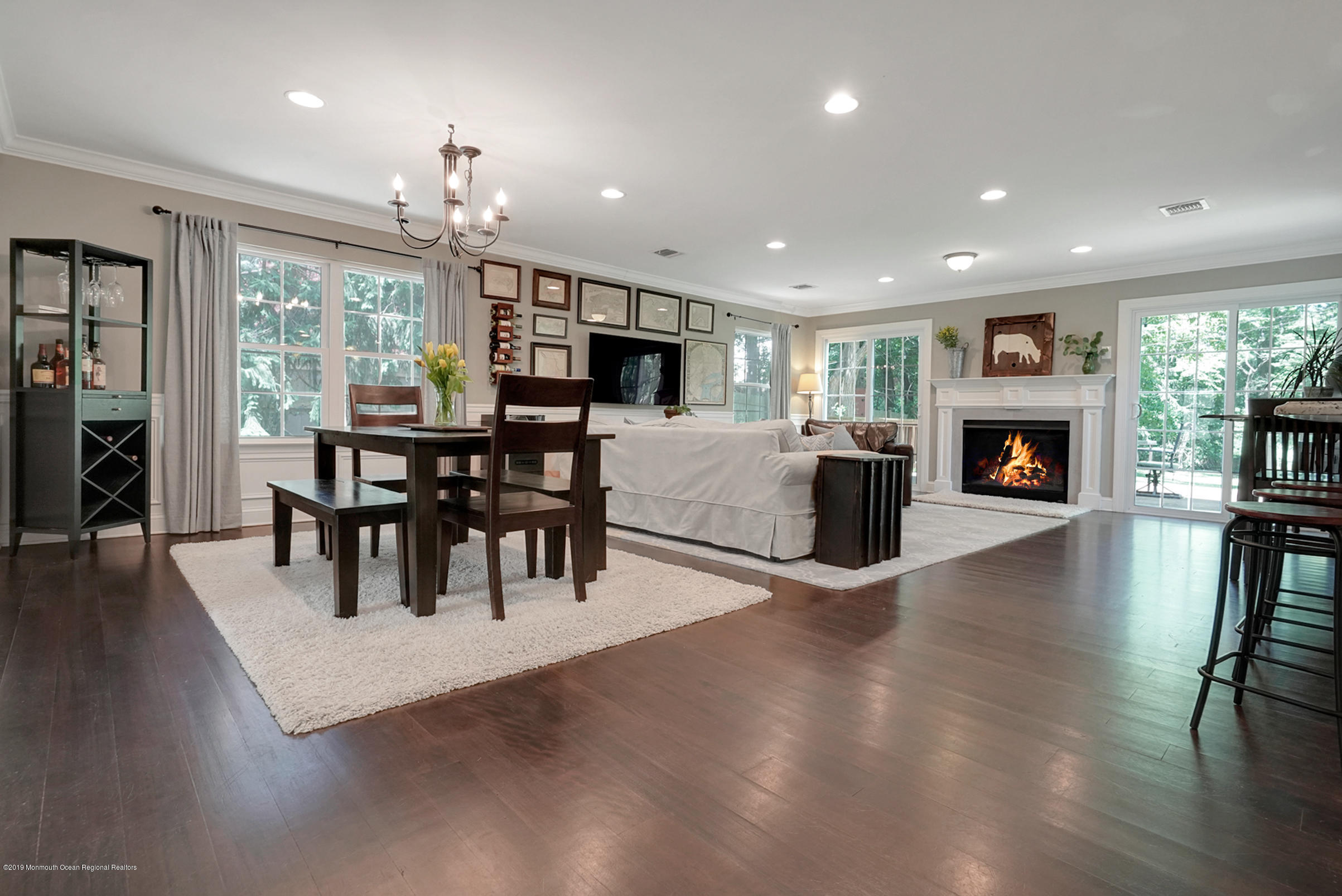 143 Little Silver Point Road Little Silver, NJ 07739 - Photo 7 of 37 DINING ROOM / FAMILY ROOM