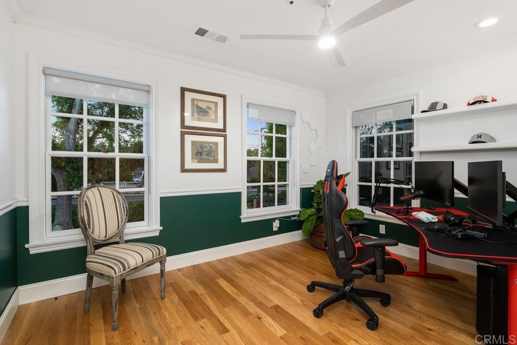 2539 Lone Jack Road Encinitas, CA 92024 - Photo 25 of 37 a view of a workspace with furniture and a window