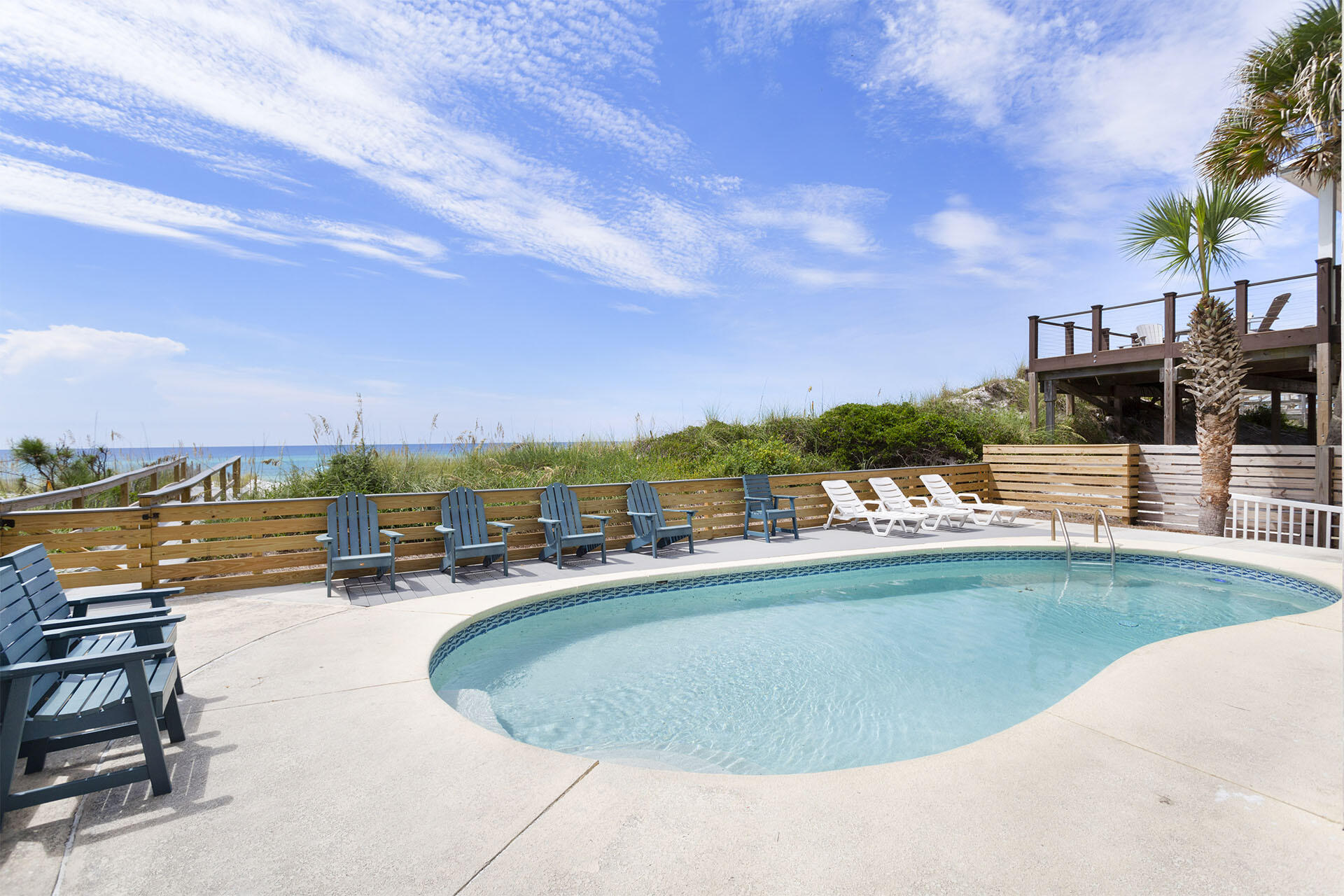 20 Sandy Beach Road Miramar Beach, FL 32550 - Photo 11 of 42 a view of a swimming pool with an ocean view