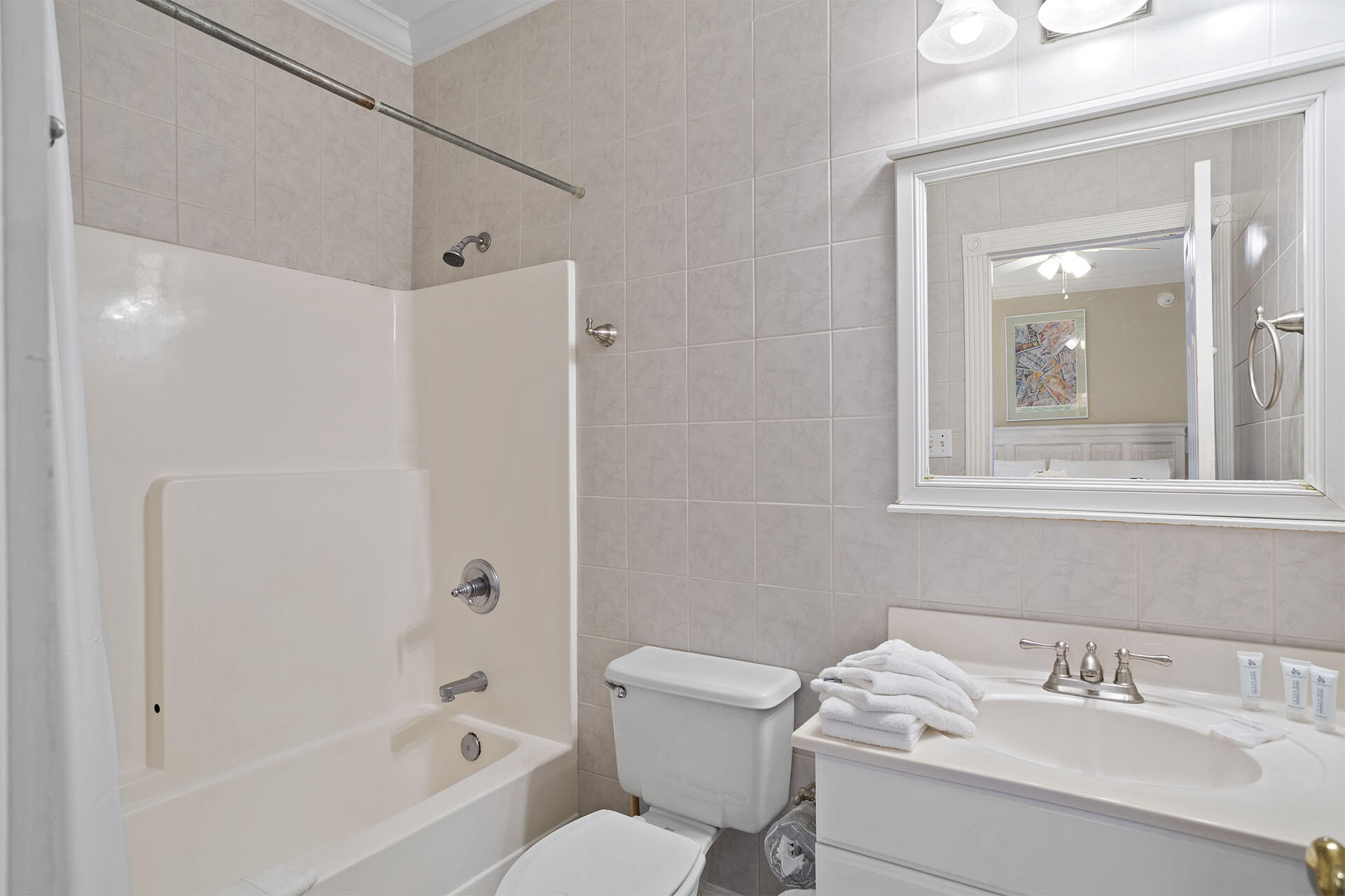 20 Sandy Beach Road Miramar Beach, FL 32550 - Photo 23 of 42 a bathroom with a sink toilet and shower