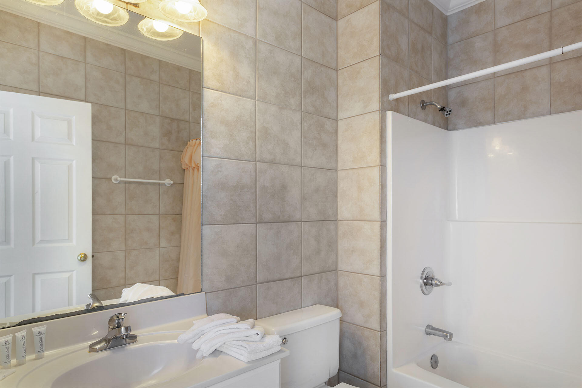 20 Sandy Beach Road Miramar Beach, FL 32550 - Photo 27 of 42 a bathroom with a sink a toilet and shower