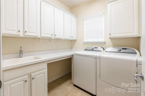 a room with storage and utility