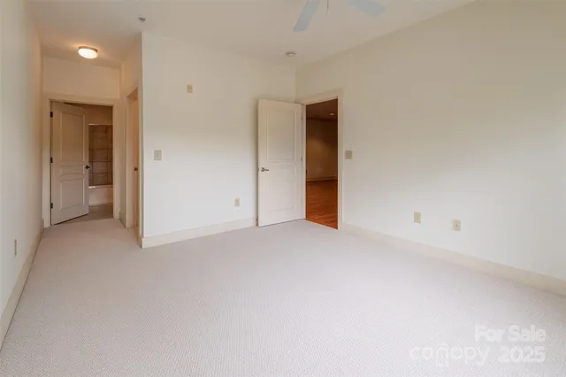 a view of empty room