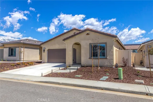a view of a house with a patio