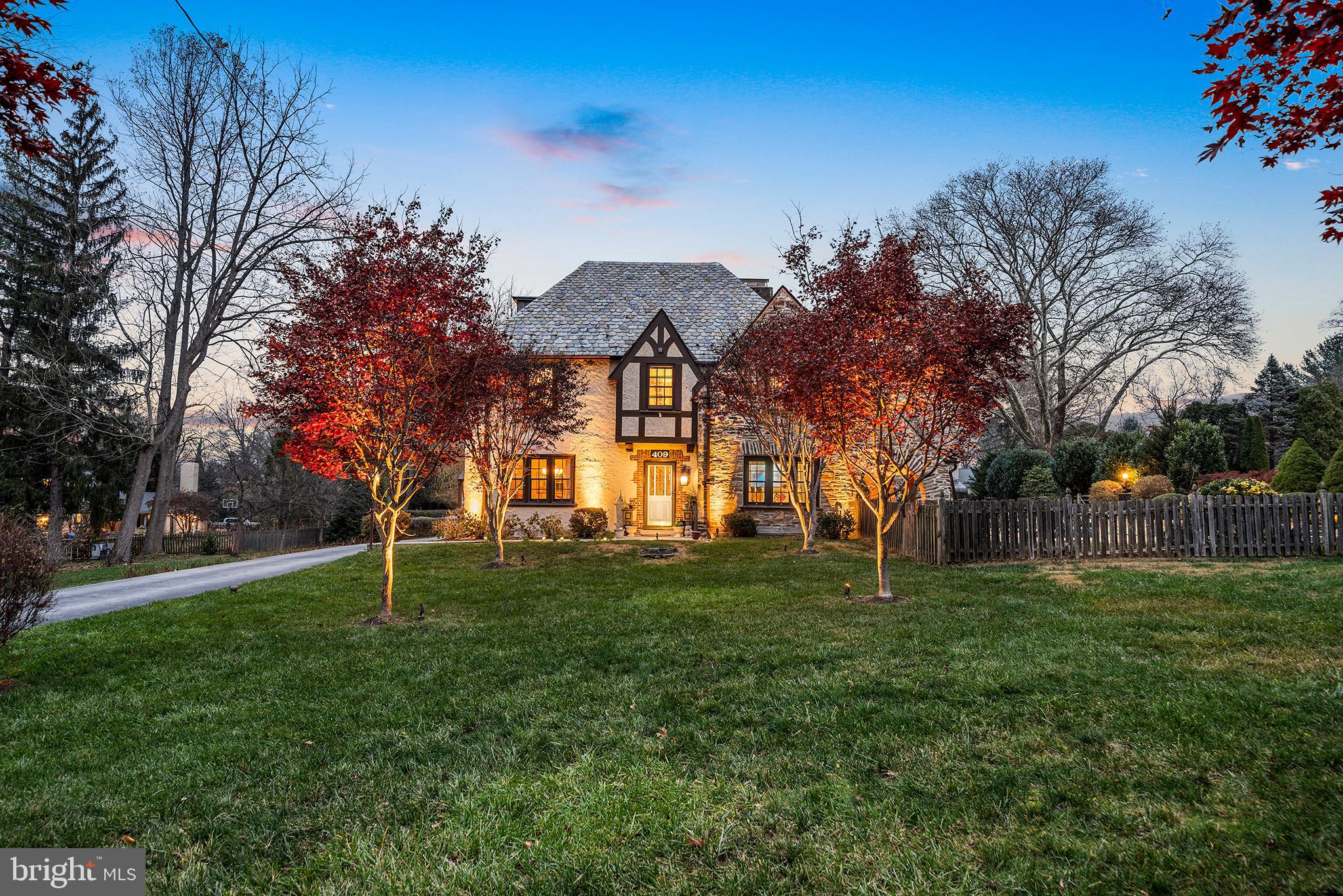 409 Mcclenaghan Mill Road Narberth, PA 19072 - Photo 38 of 72 Curb appeal!