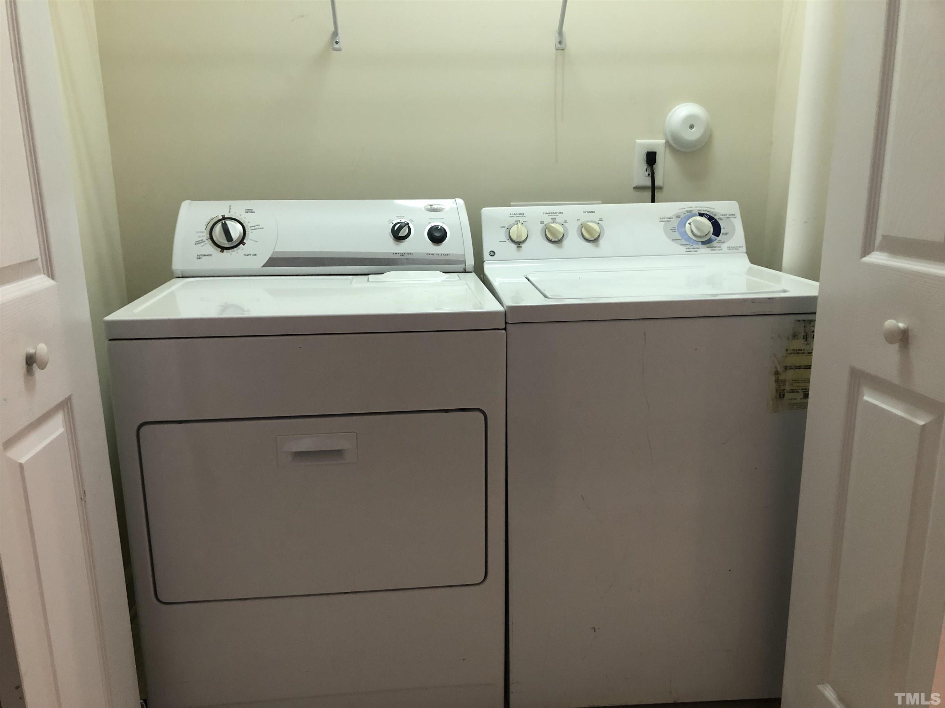 4720 Fox Fern Lane Raleigh, NC 27604 - Photo 12 of 20 a utility room with dryer and washer