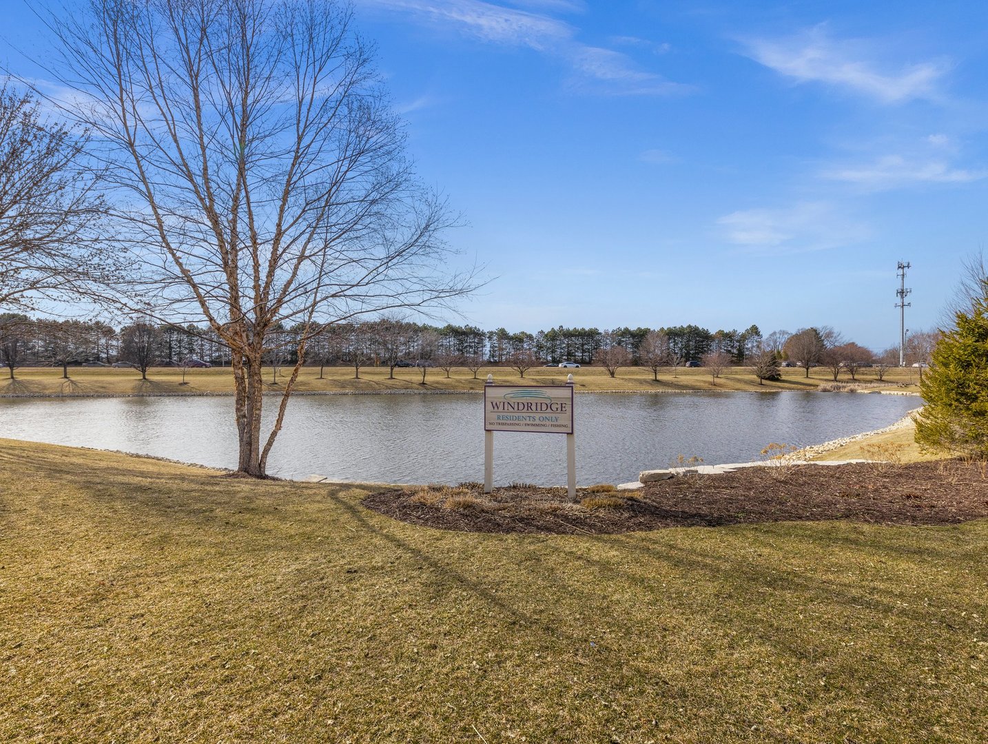 2503 Sheehan Drive, Unit 101 Naperville, IL 60564 - Photo 19 of 19 a view of a lake with houses in the background