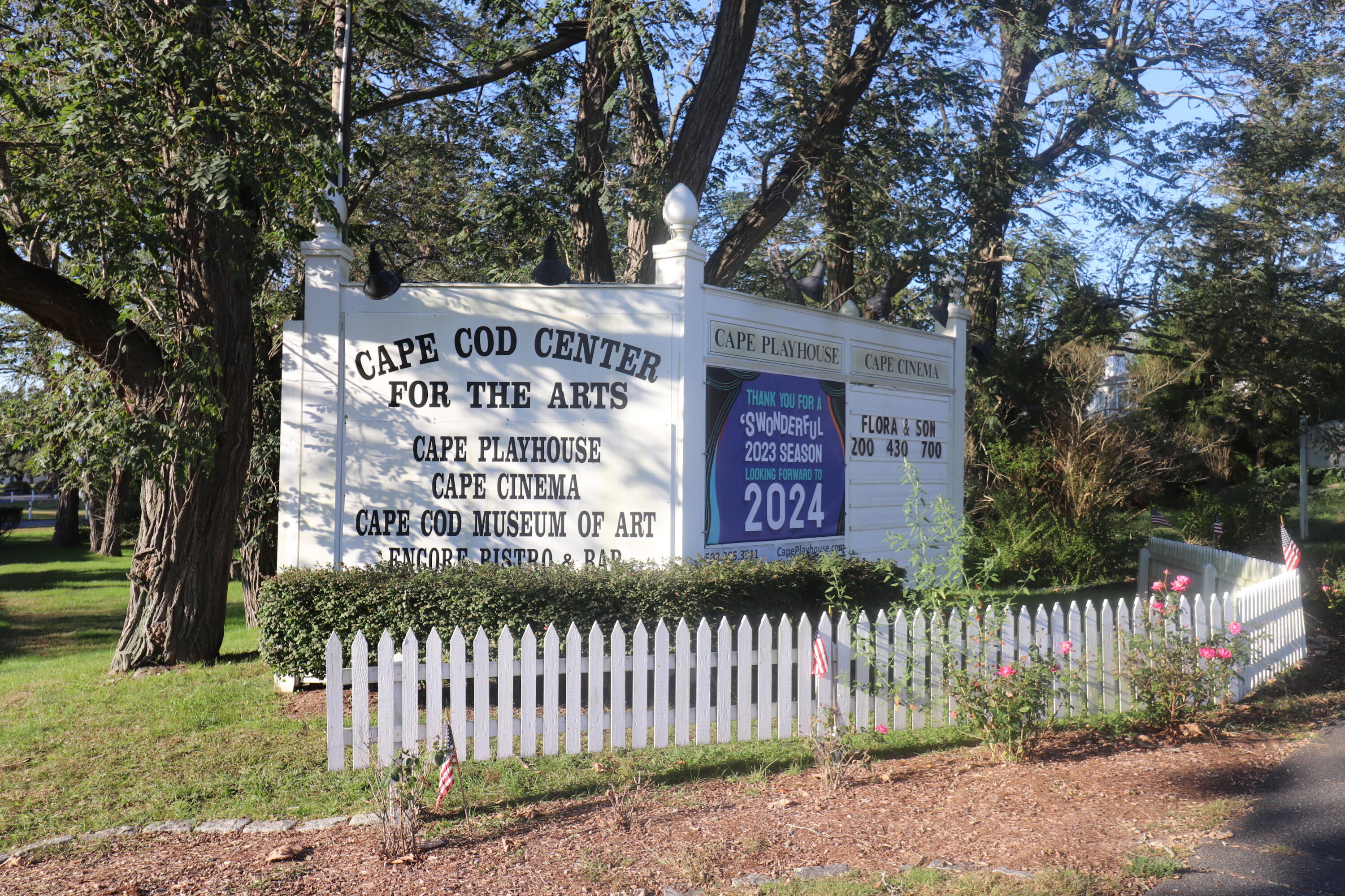 6 Old Hills Road Dennis, MA 02638 - Photo 34 of 45 a front view of a house with a garden