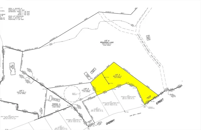 $450,000 | Lot 3 Cherry Street, Shrewsbury, MA 01545
