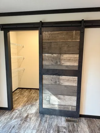 a view of front door