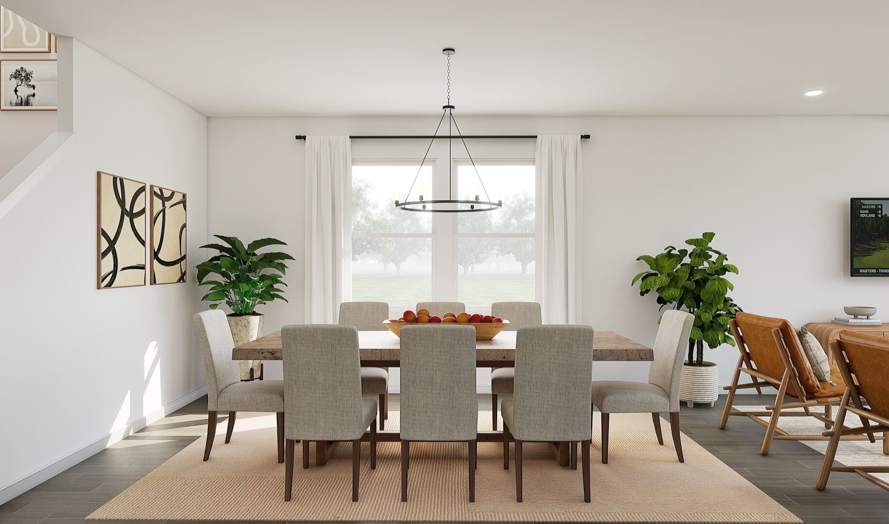 2907 Silver Frst Street Angleton, TX 77515 - Photo 8 of 21 Charming dining area (*Artist rendering used for illustration purposes only.)