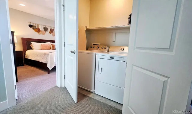 a view of a walk in closet