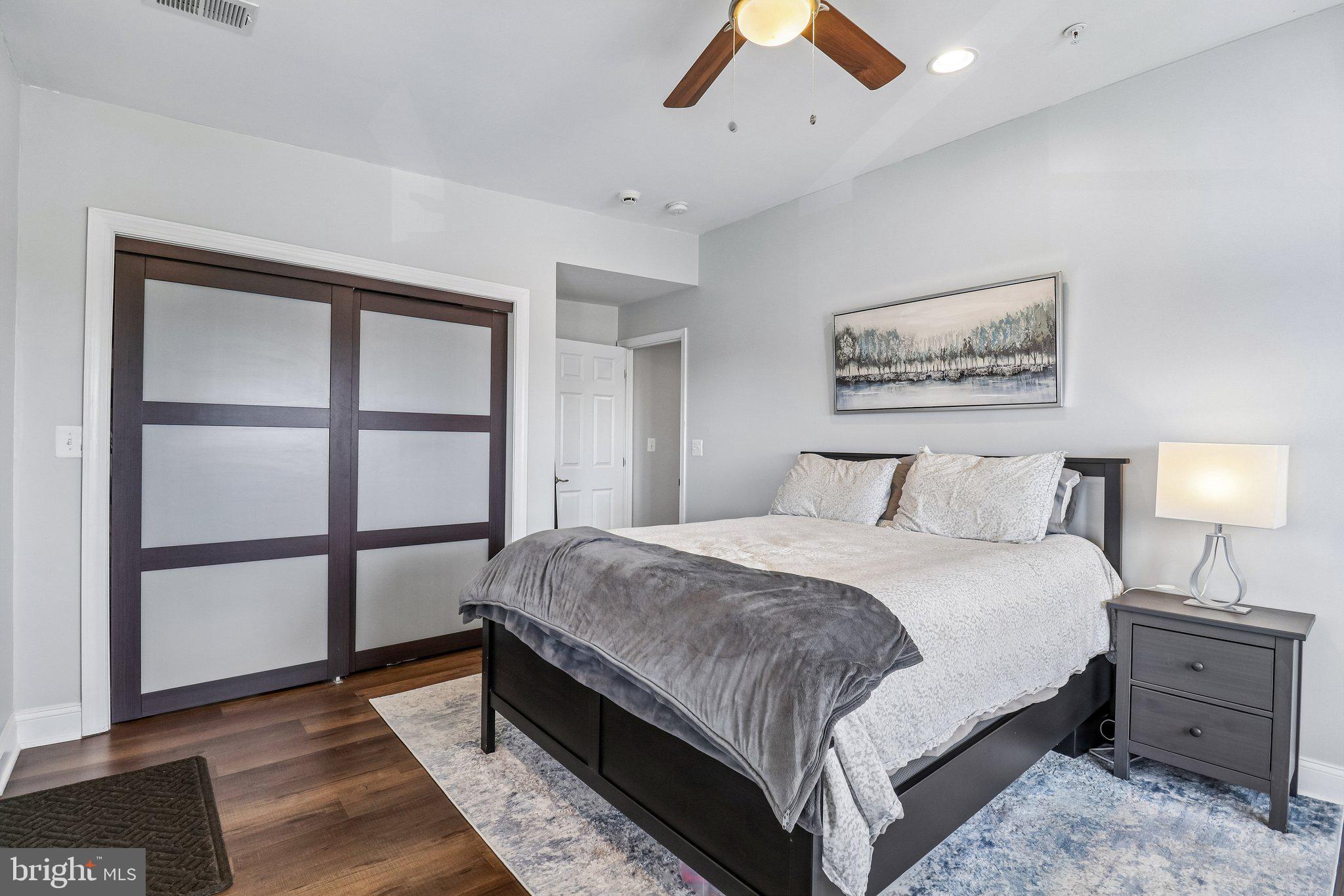 233 S Street Northeast, Unit 5 Washington, DC 20002 - Photo 30 of 41 Serene bedroom with modern elegance.