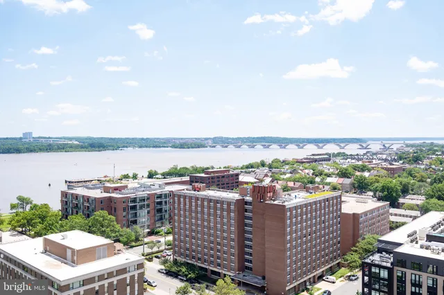 a view of a terrace with seating area