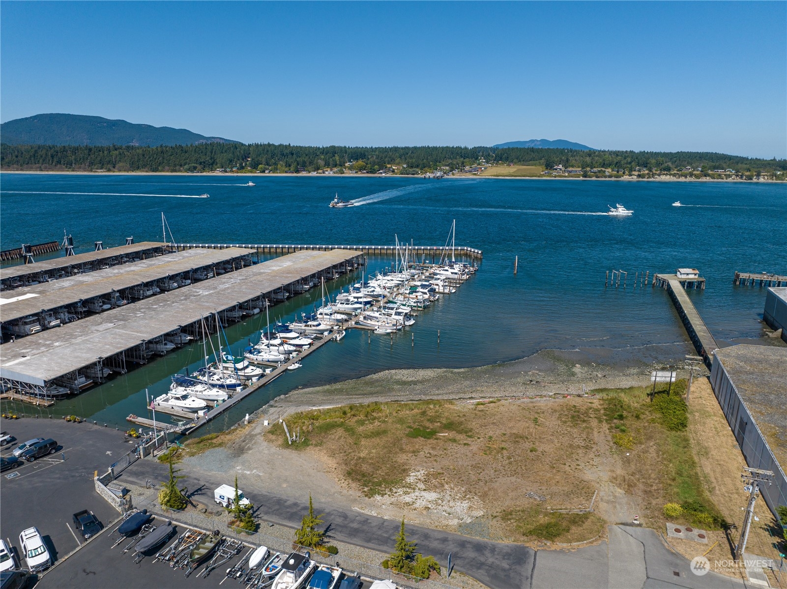 1502 5th Street Anacortes, WA 98221 - Photo 12 of 15 a view of a balcony with an ocean