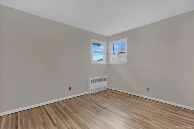 wooden floor in an empty room